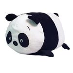 Urs de plus, Nichita, panda rotund, alb/negru 35 cm fotografia produsului