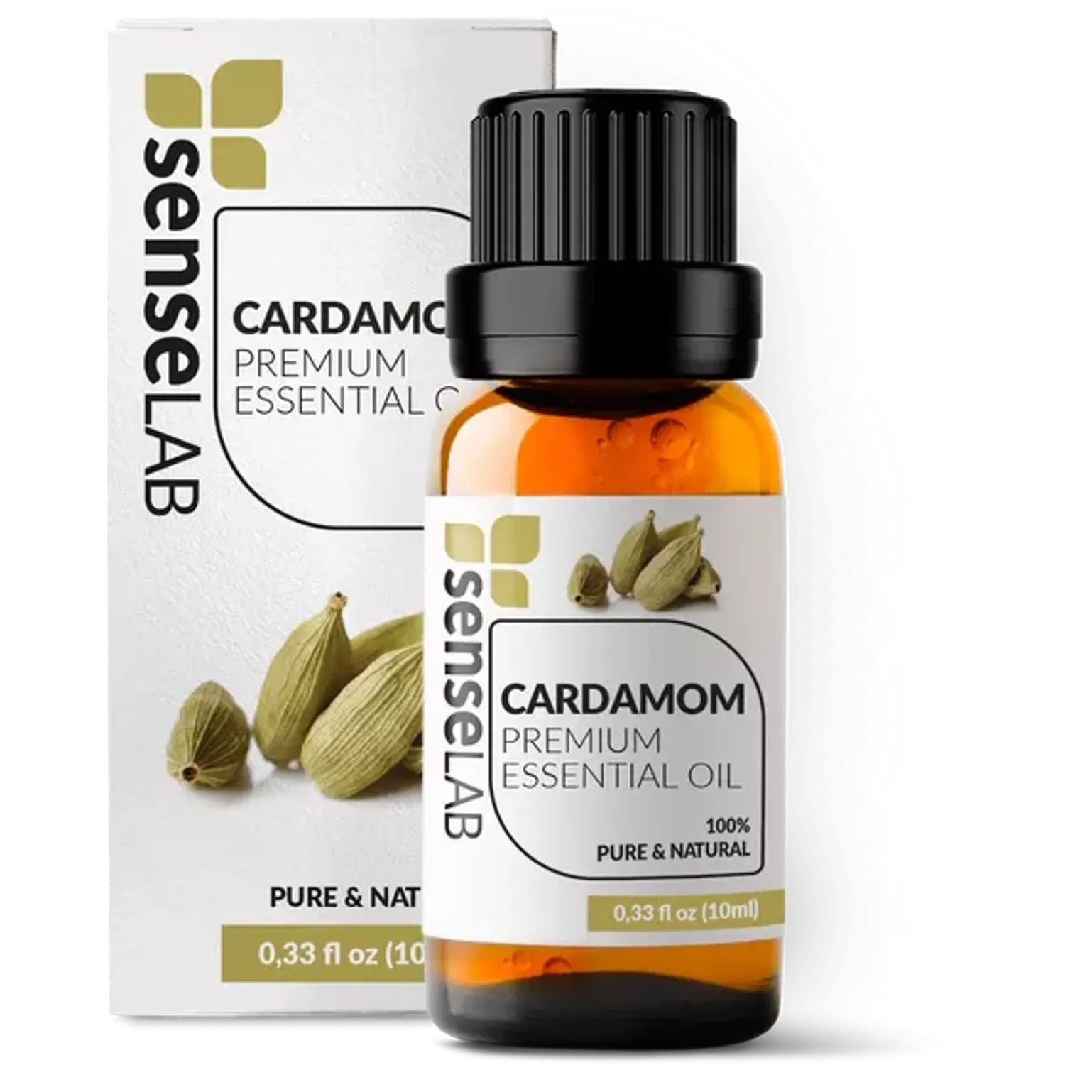 Ulei esential de Cardamom 100% extract pur, SenseLAB, 10 ml fotografia produsului