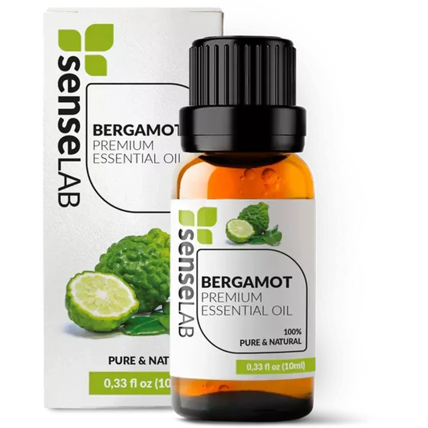 Ulei esential de Bergamota 100% extract pur, SenseLAB, 10 ml fotografia produsului