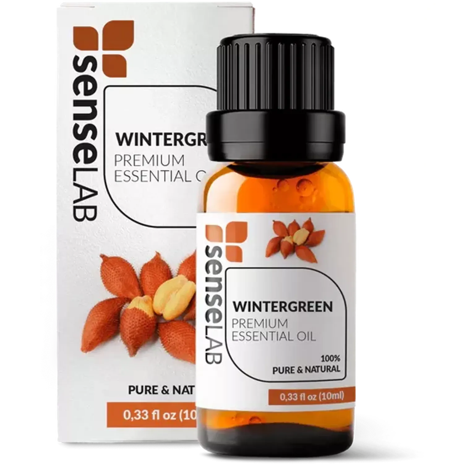 Ulei esential de Wintergreen 100% extract pur, SenseLAB, 10 ml fotografia produsului