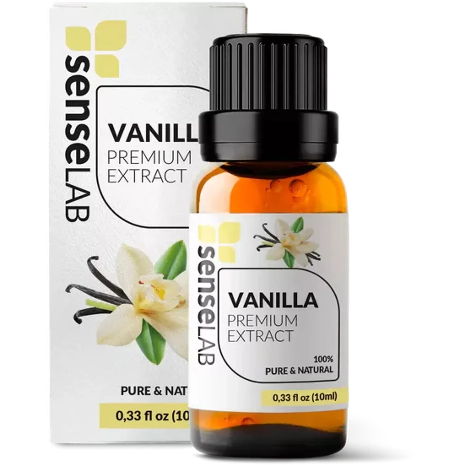 Ulei esential de Vanilie 100% extract pur, SenseLAB, 10 ml fotografia produsului