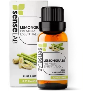 Ulei Esential De Lemongrass 100% Extract Pur, SenseLAB, 10 Ml