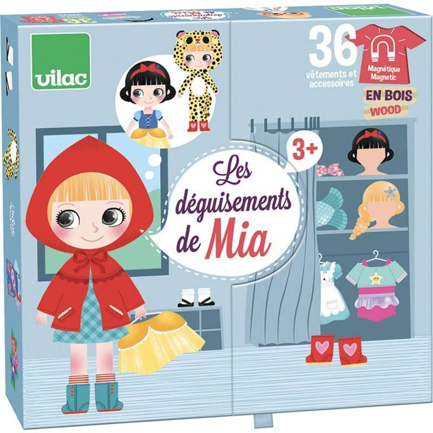 Joc cu magneti "Mia se deghizeaza" fotografia produsului