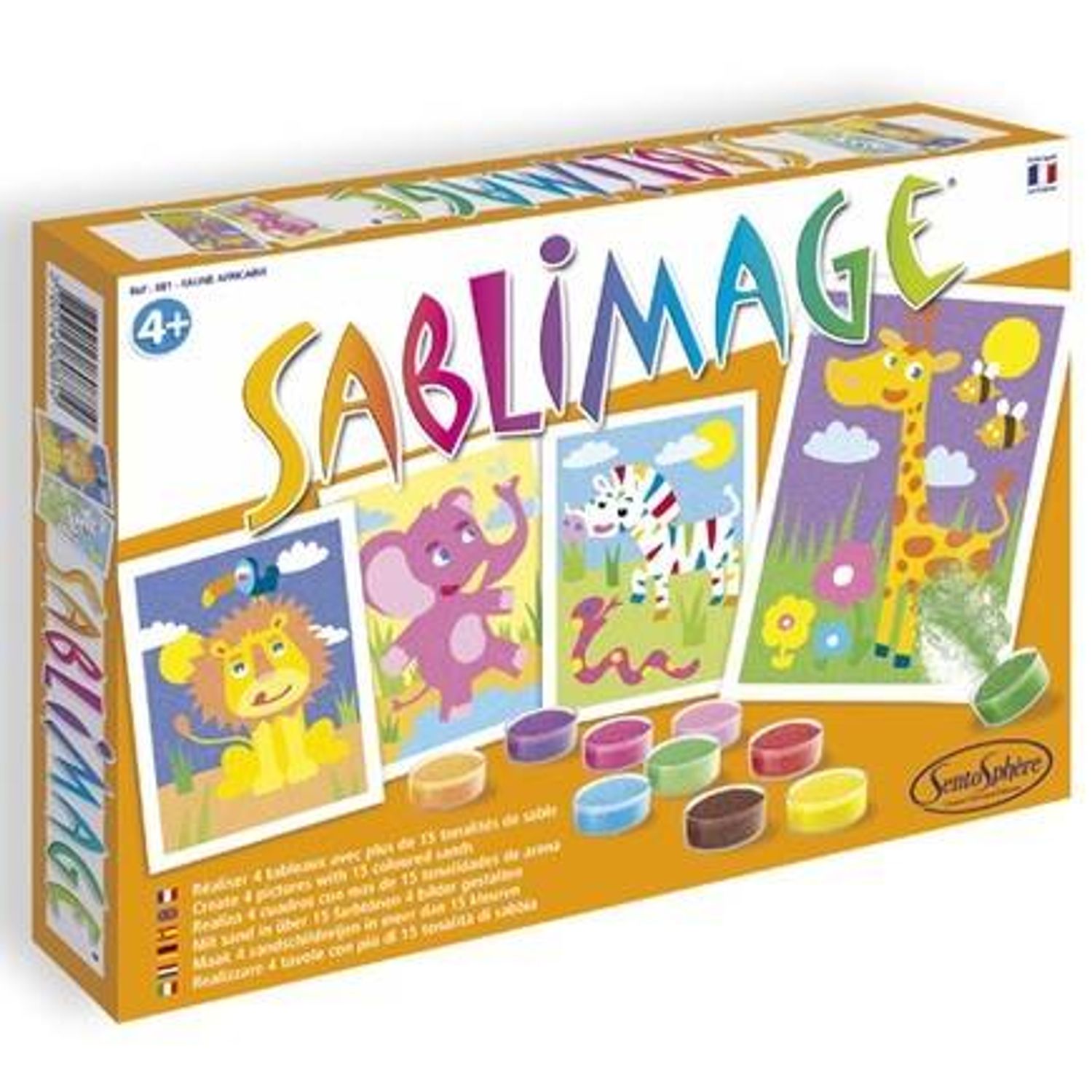Sablimage - Fauna Africii fotografia produsului