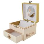 Cutie muzicala cub cu sertar "Ballerina" fotografia produsului View 2 S