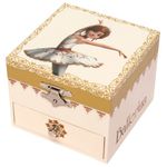 Cutie muzicala cub cu sertar "Ballerina" fotografia produsului