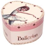 Cutie muzicala inima "Ballerina" fotografia produsului