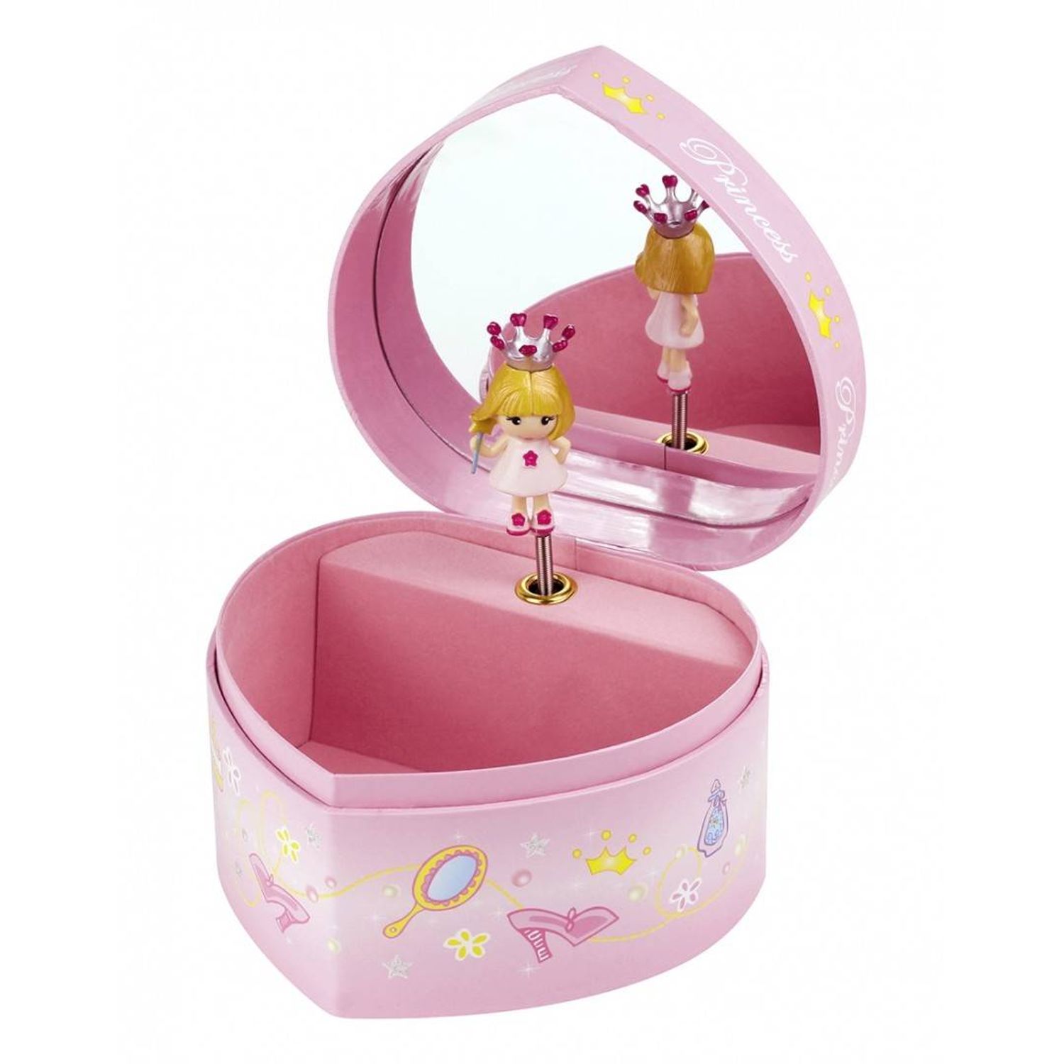 Cutie muzicala inima Printesa fotografia produsului View 2 L