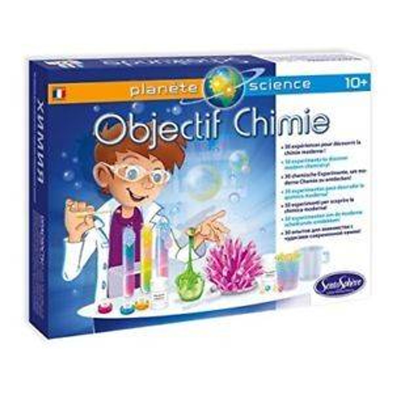 Set cu 30 experimente - Obiectiv CHIMIE fotografia produsului