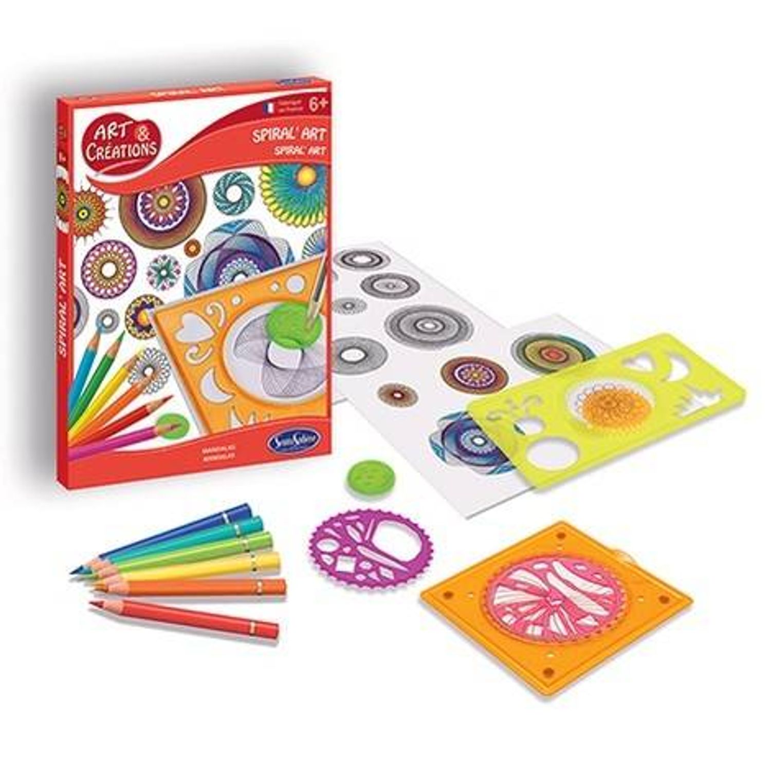 Set creativ Creaza spirale si rozete fotografia produsului View 2 L