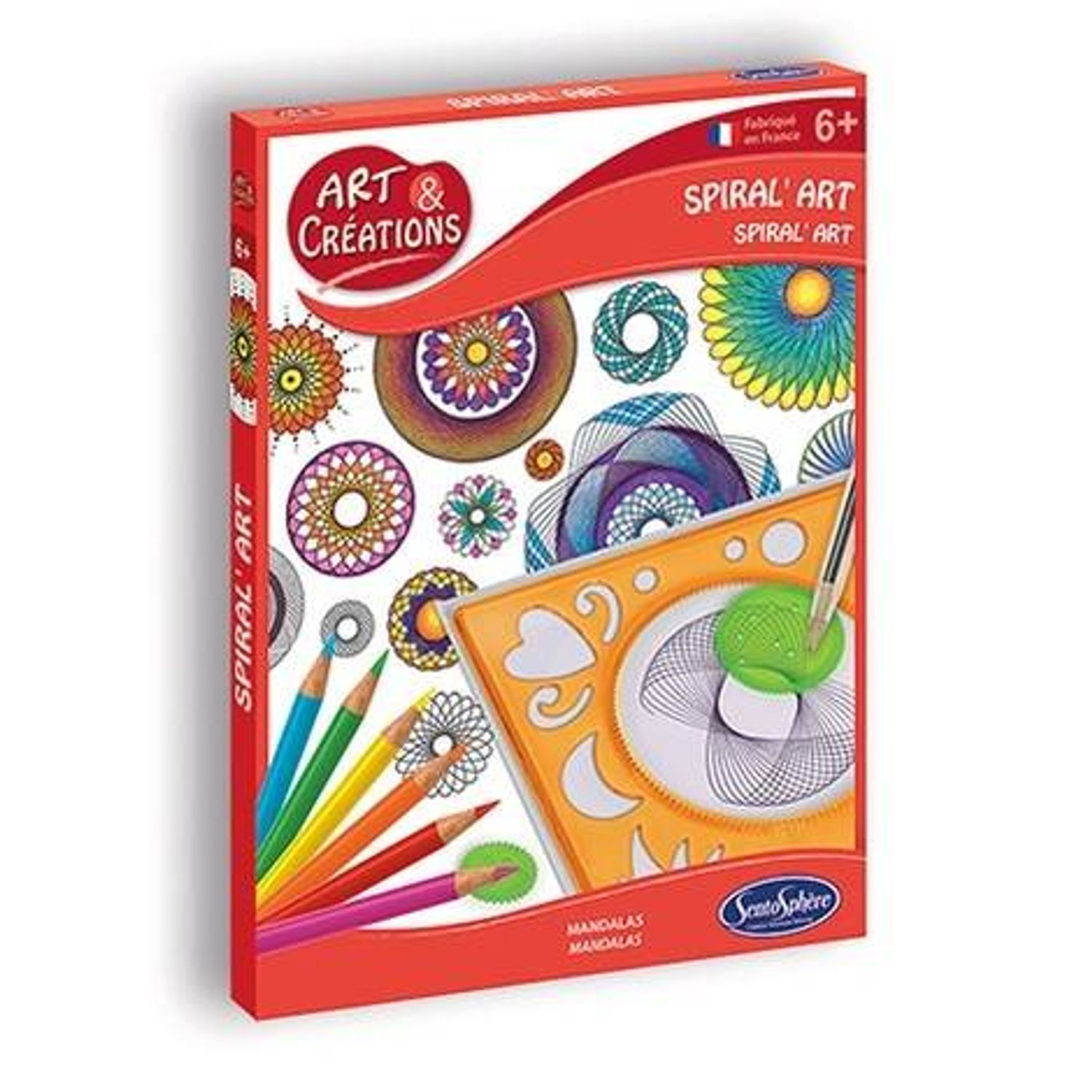 Set creativ Creaza spirale si rozete fotografia produsului