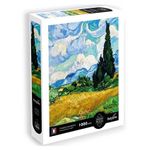 Puzzle Camp de grau cu chiparosi 1000 Pcs fotografia produsului