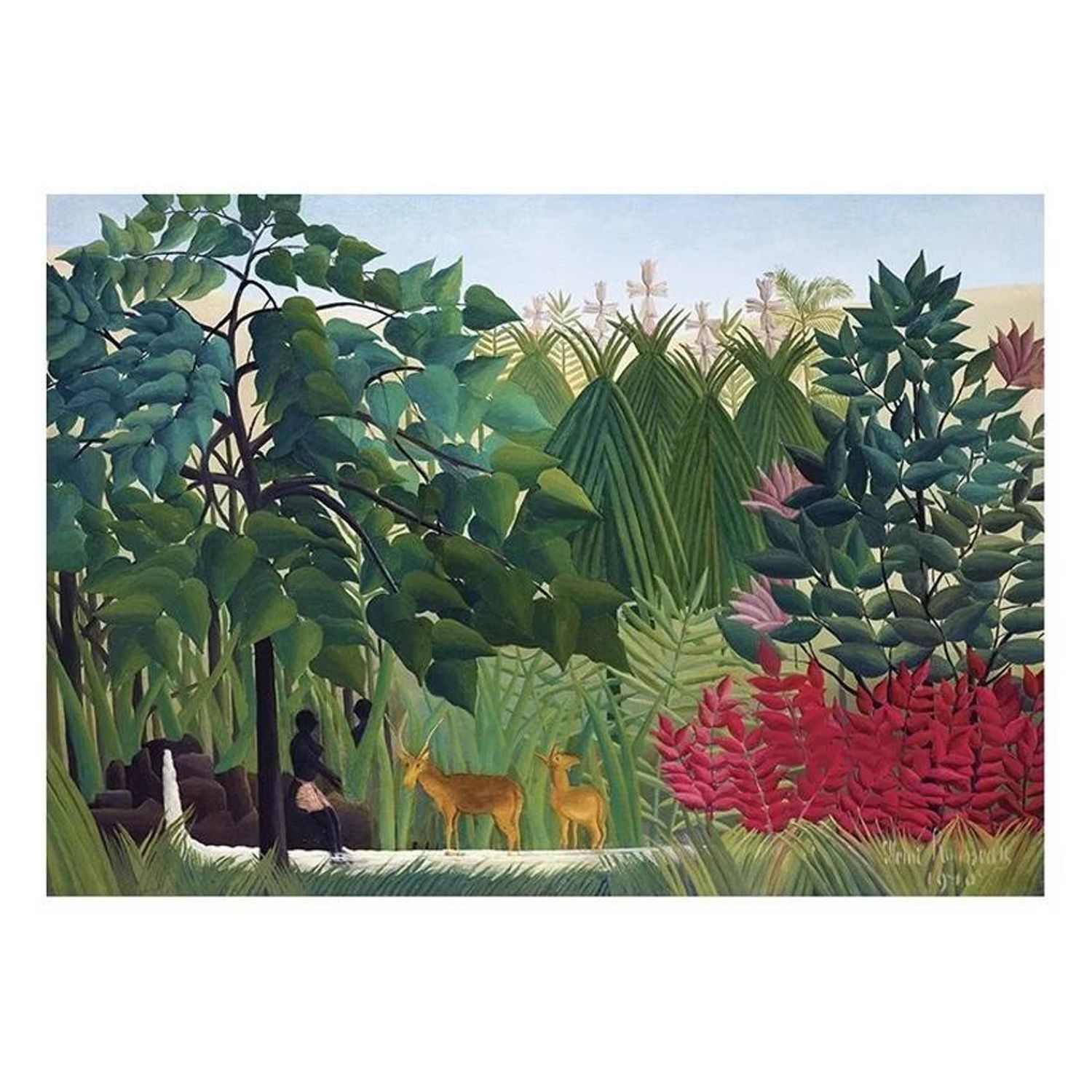 Puzzle Cascada - Rousseau 1000 Pcs fotografia produsului View 2 L