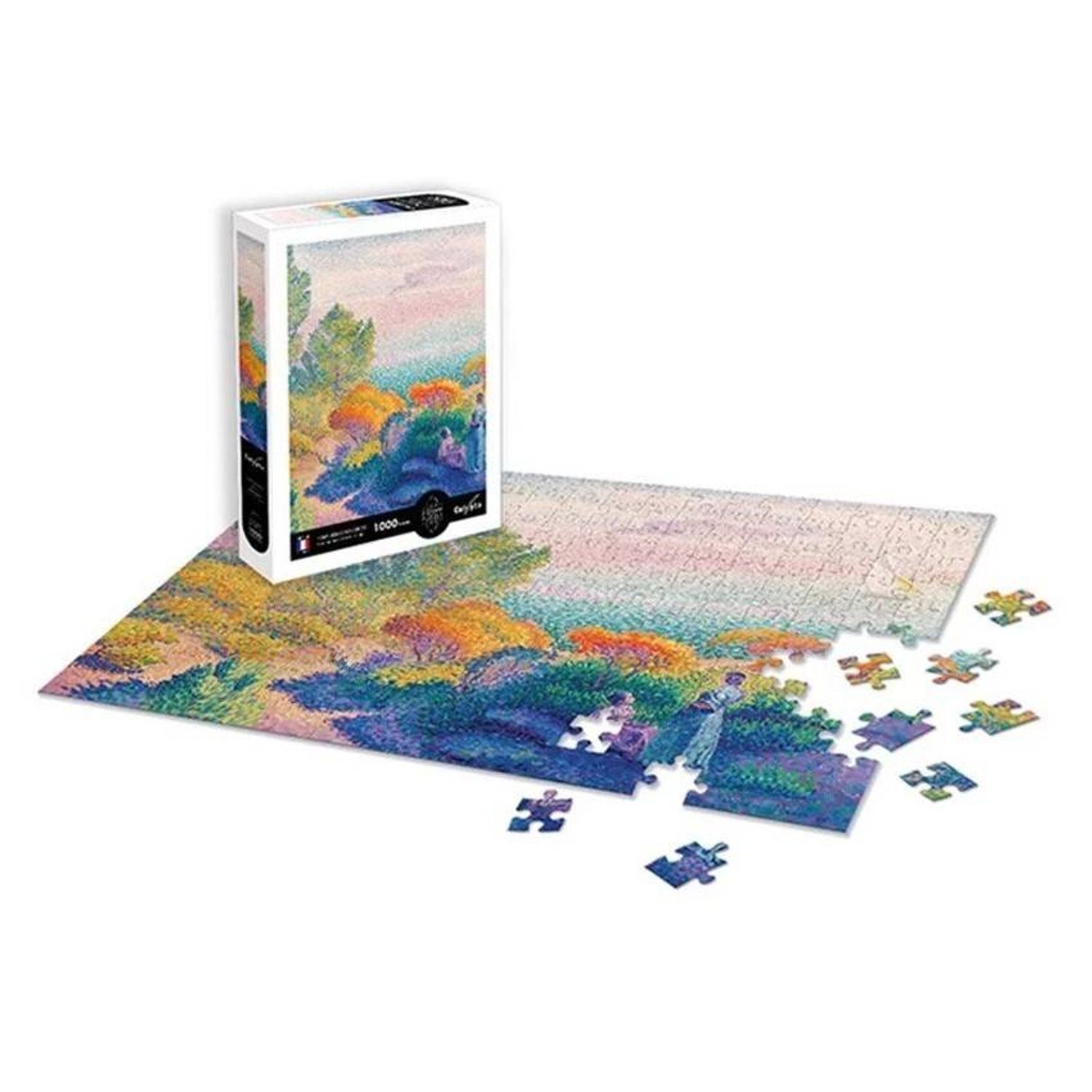 Puzzle Doua femei langa mal 1000 Pcs fotografia produsului View 2 L