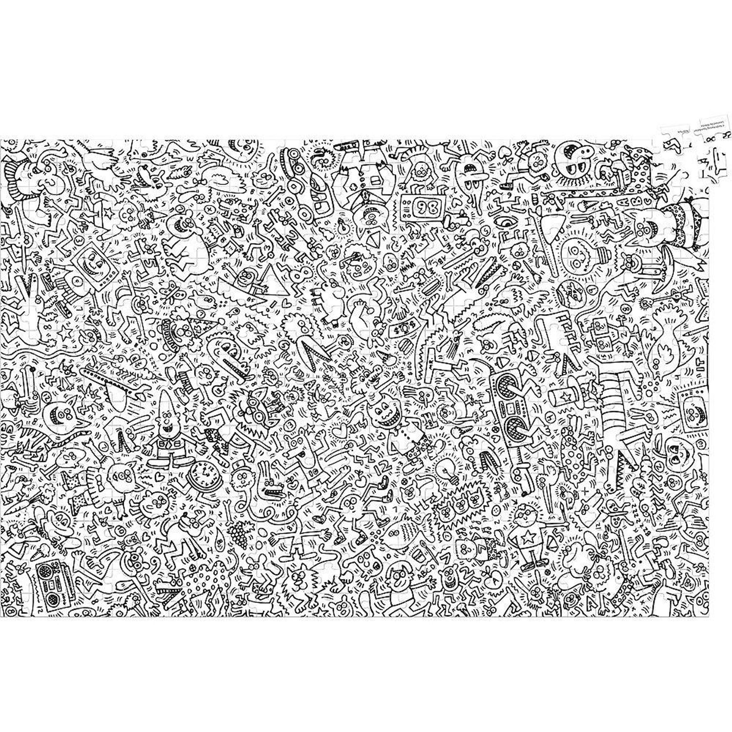Puzzle 500 piese Keith Haring fotografia produsului View 2 L