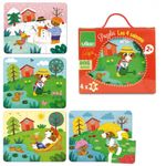 4 Puzzle - Anotimpuri 6 pcs fotografia produsului