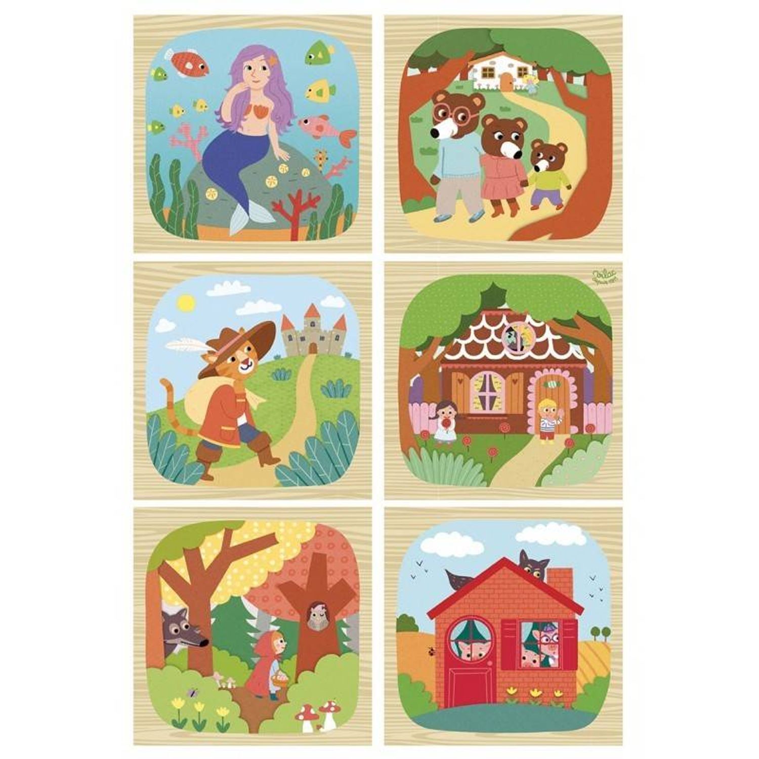 Cuburi Puzzle Poveste fotografia produsului View 2 L