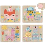 4 Puzzle-uri evolutive, din lemn fotografia produsului View 2 S