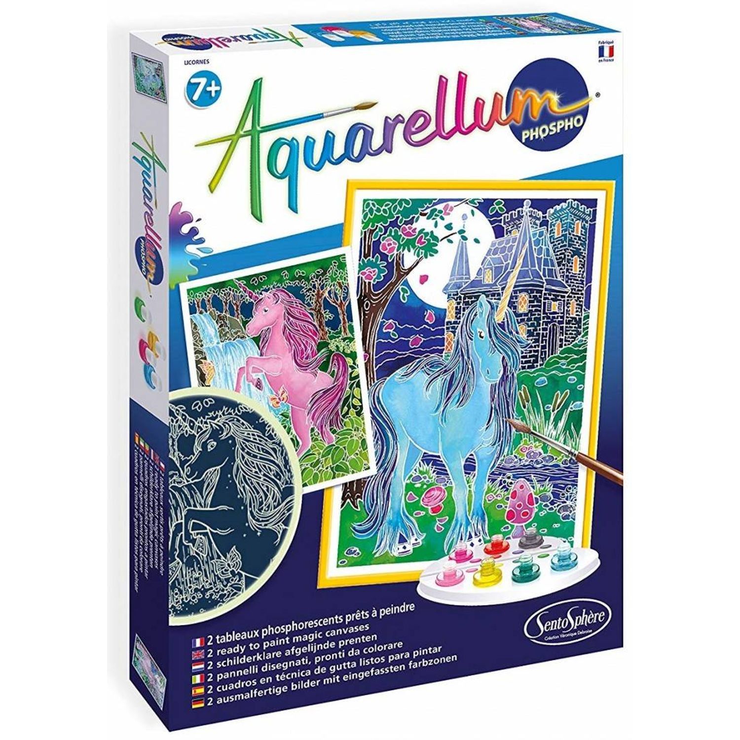 Aquarellum Fosforescent Unicorn fotografia produsului