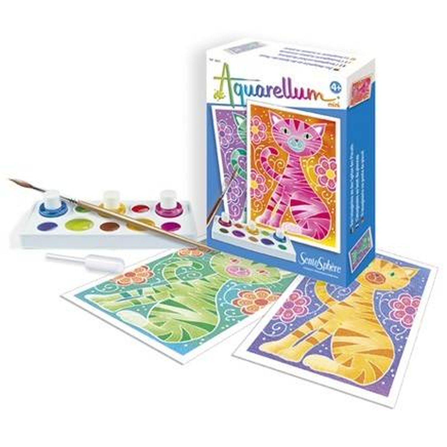 Aquarellum Mini Pisici fotografia produsului View 2 L