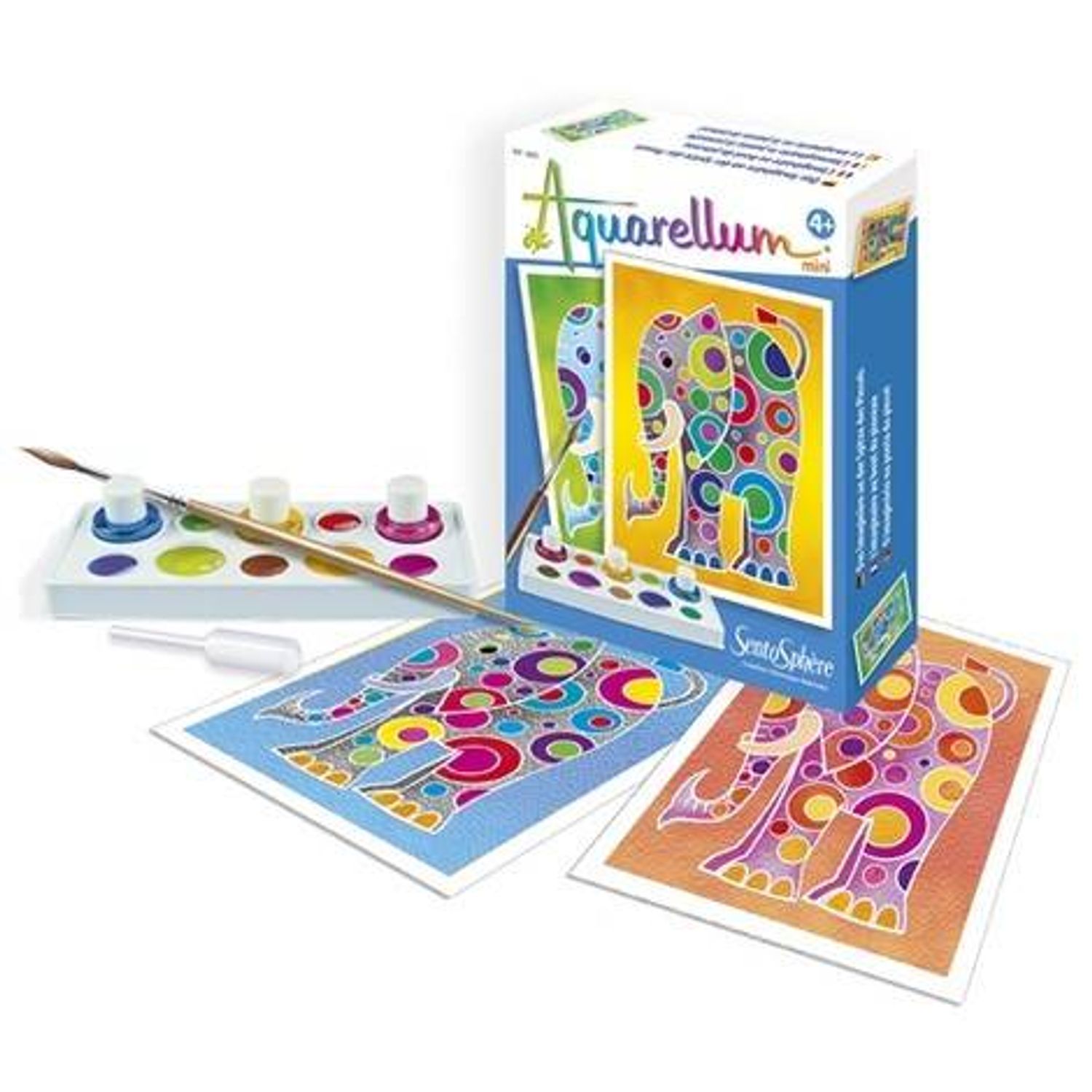 Aquarellum Mini Elefanti fotografia produsului View 2 L