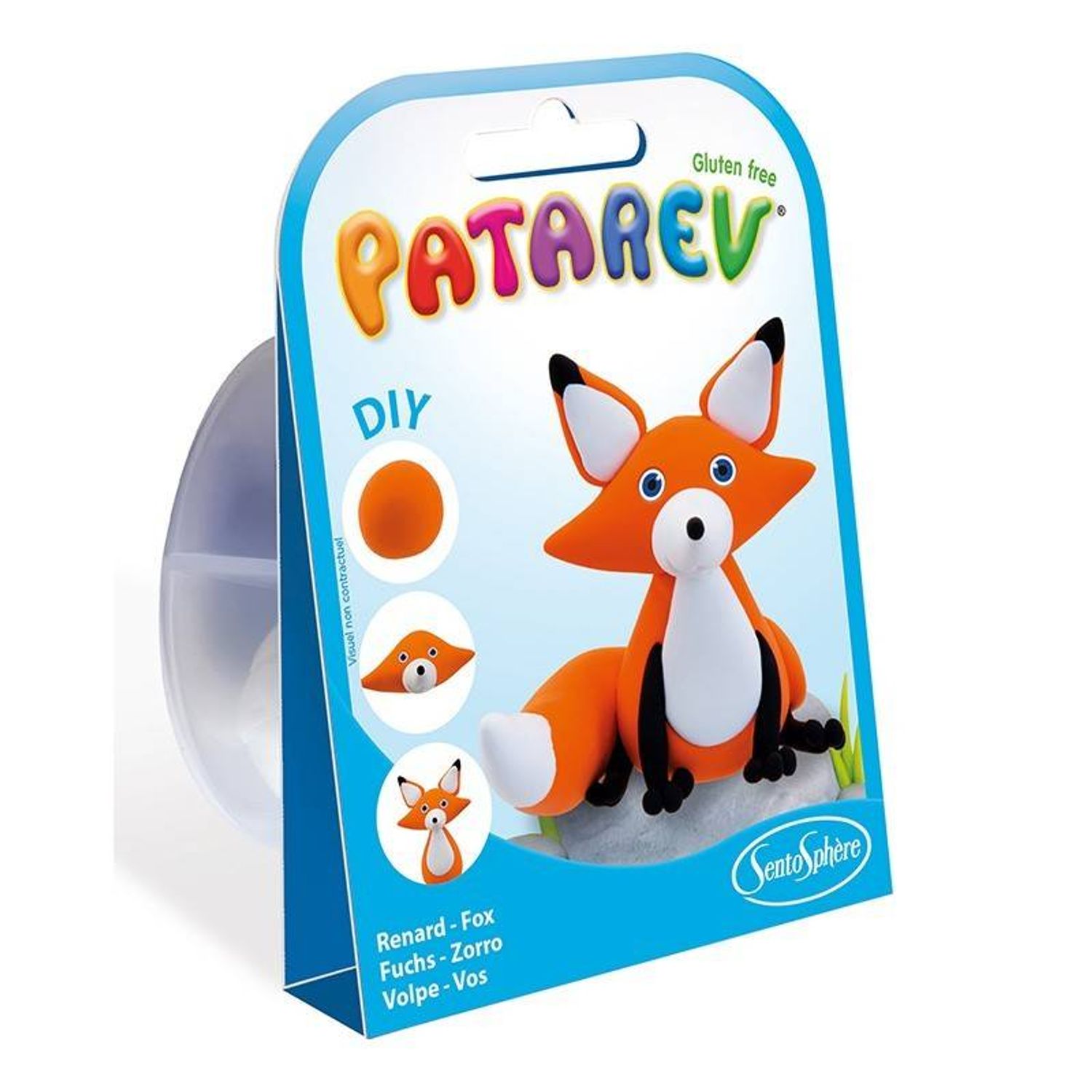 Mini Plastilina Patarev Vulpita fotografia produsului
