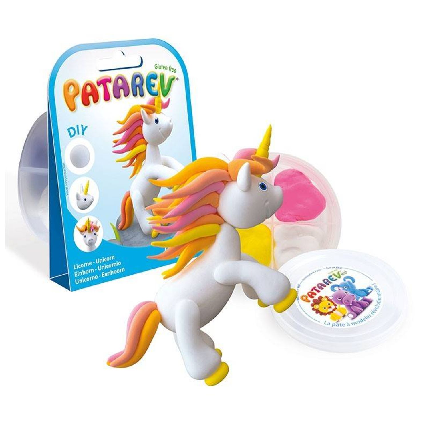 Mini Plastilina Patarev Unicorn fotografia produsului View 2 L
