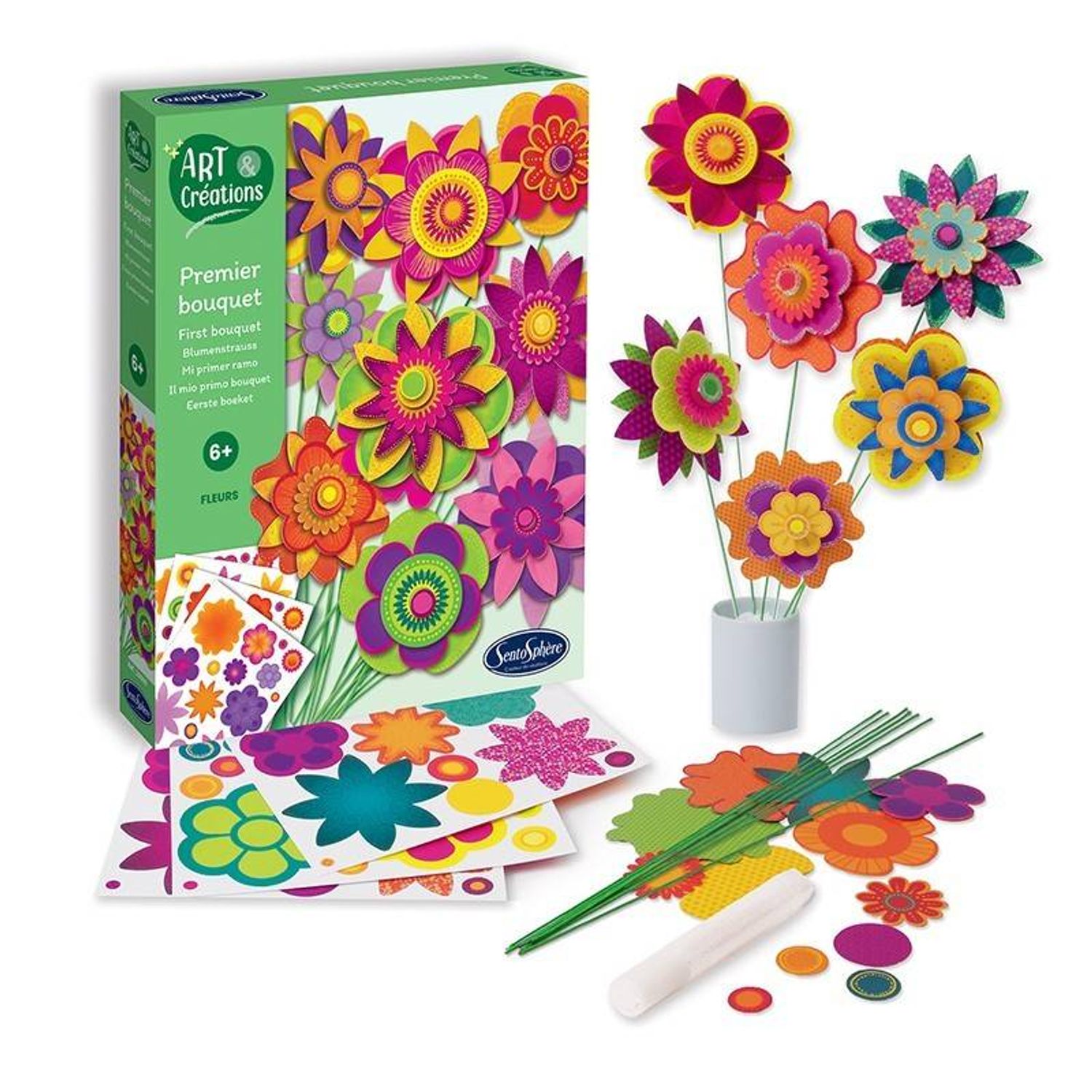 Kit Creativ Buchet de Flori fotografia produsului View 2 L