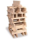Set 100 de piese lemn fotografia produsului