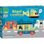 Set 4 vehicule magnetice, din lemn fotografia produsului
