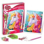 Canvas cu diamante - Unicorn fotografia produsului View 2 S
