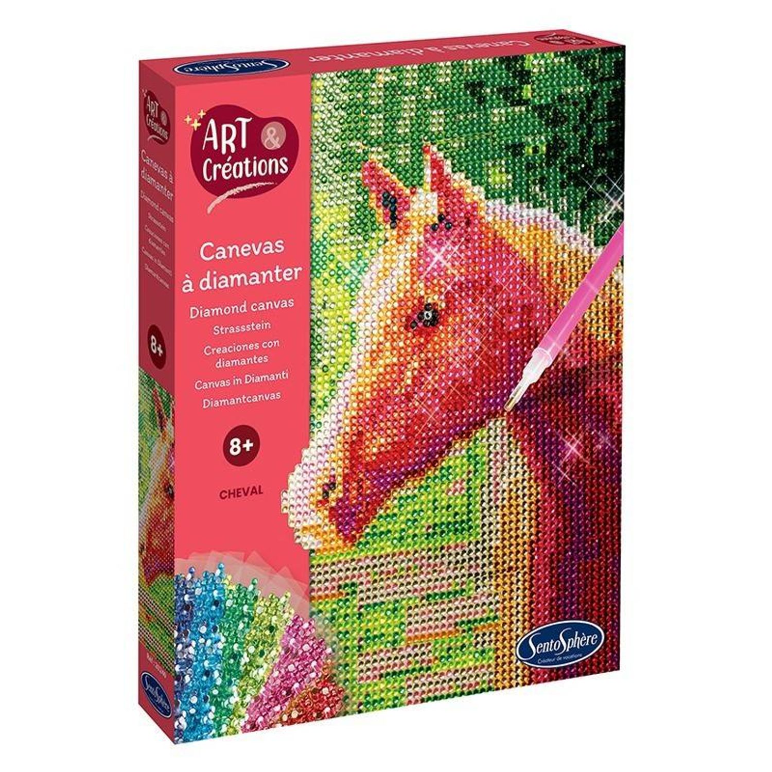 Kit Creativ Diamante Cal fotografia produsului