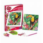 Canvas cu diamante - Tucan fotografia produsului View 2 S