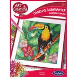 Canvas cu diamante - Tucan fotografia produsului
