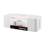 Organizator de cabluri VIRONE L CB-1/W, plastic, alb fotografia produsului View 5 S