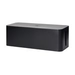 Organizator de cabluri VIRONE L CB-1/B, plastic, negru fotografia produsului