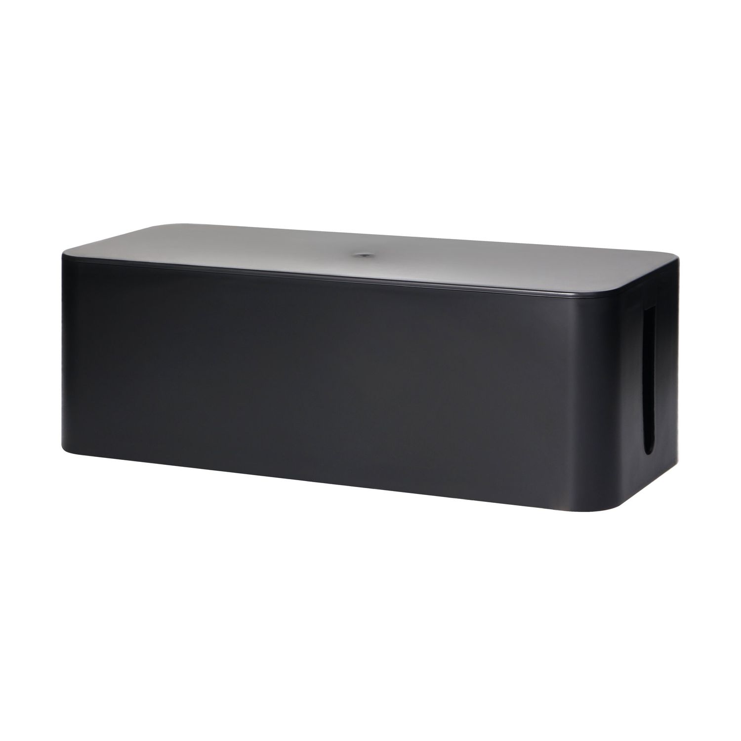 Organizator de cabluri VIRONE L CB-1/B, plastic, negru fotografia produsului