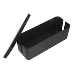Organizator de cabluri VIRONE L CB-1/B, plastic, negru fotografia produsului View 4 S