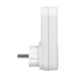 Priza wireless VIRONE RS-5GS, 1000W, schuko, IP20, telecomanda, alb fotografia produsului View 4 S