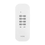 Priza wireless VIRONE RS-5GS, 1000W, schuko, IP20, telecomanda, alb fotografia produsului View 6 S