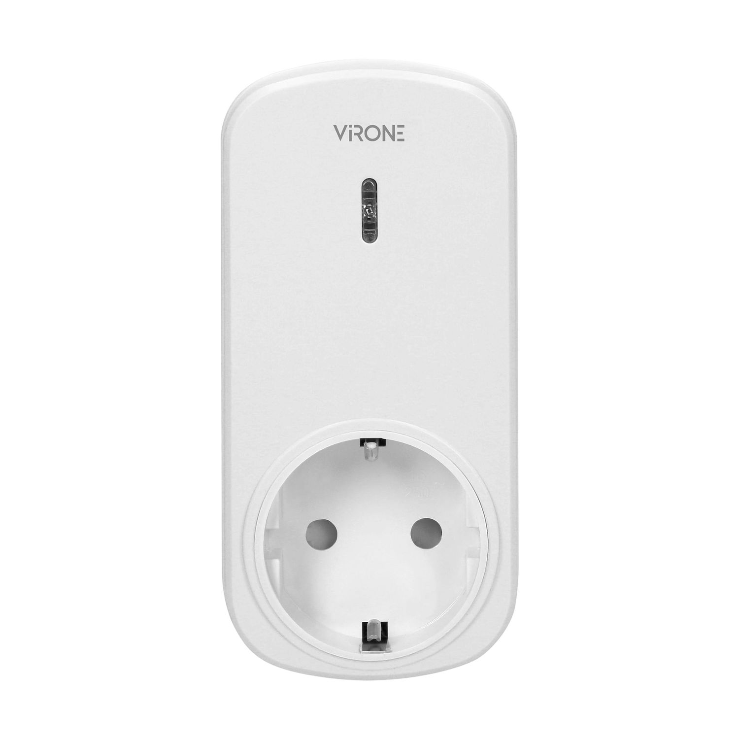 Priza wireless VIRONE RS-5GS, 1000W, schuko, IP20, telecomanda, alb fotografia produsului View 2 L