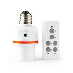 Soclu bec ORNO OR-GB-431, cu telecomanda, E27, alb fotografia produsului