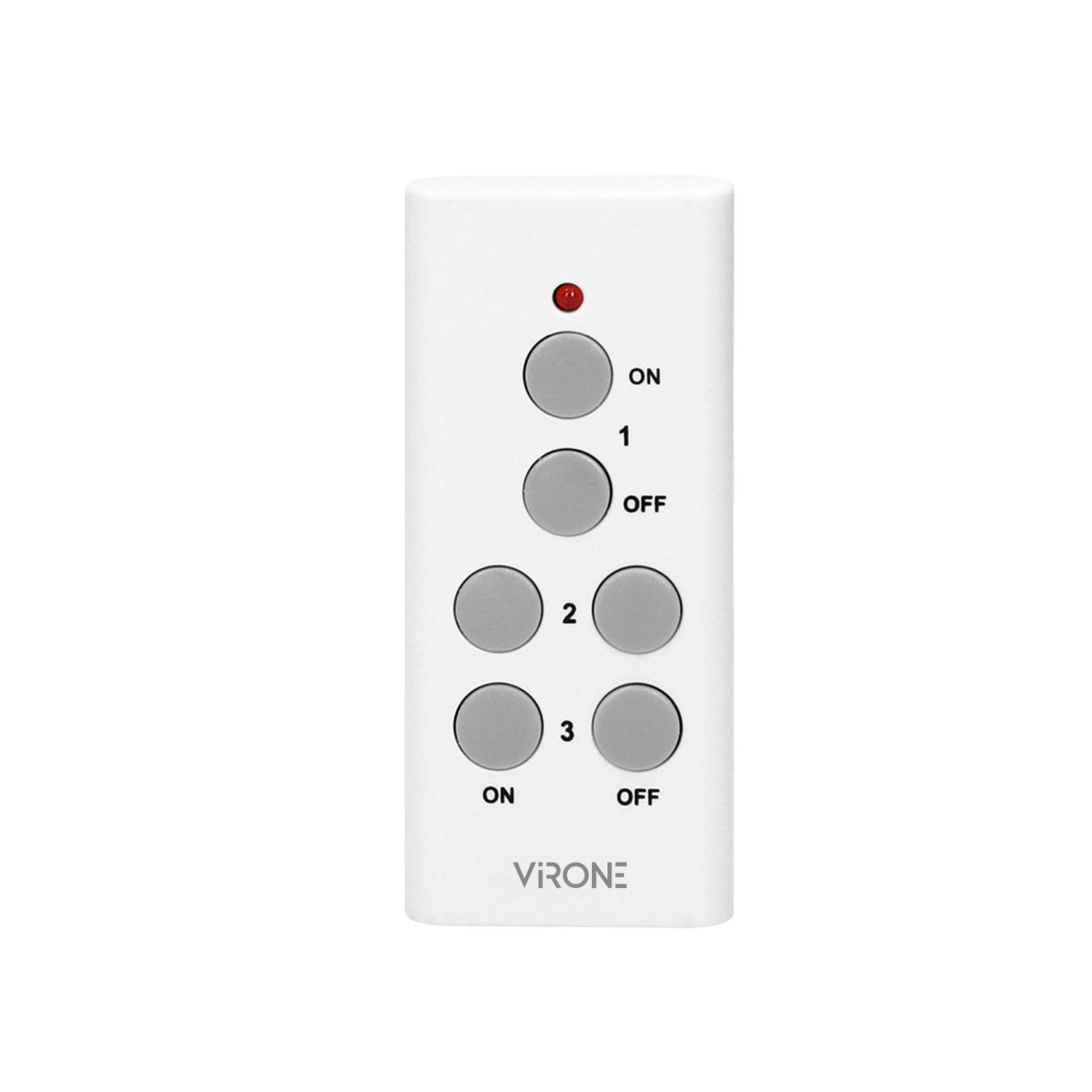 Soclu bec VIRONE RS-6, telecomanda, E27, alb fotografia produsului