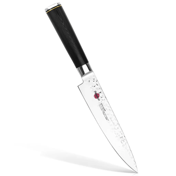 Cutit feliat Fissman-Kensei Kojiro, otel AUS-8, 18 cm, argintiu/negru