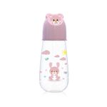 Biberon Animals, 125 ml, capac decorat, 0 luni+, Blush Pink fotografia produsului