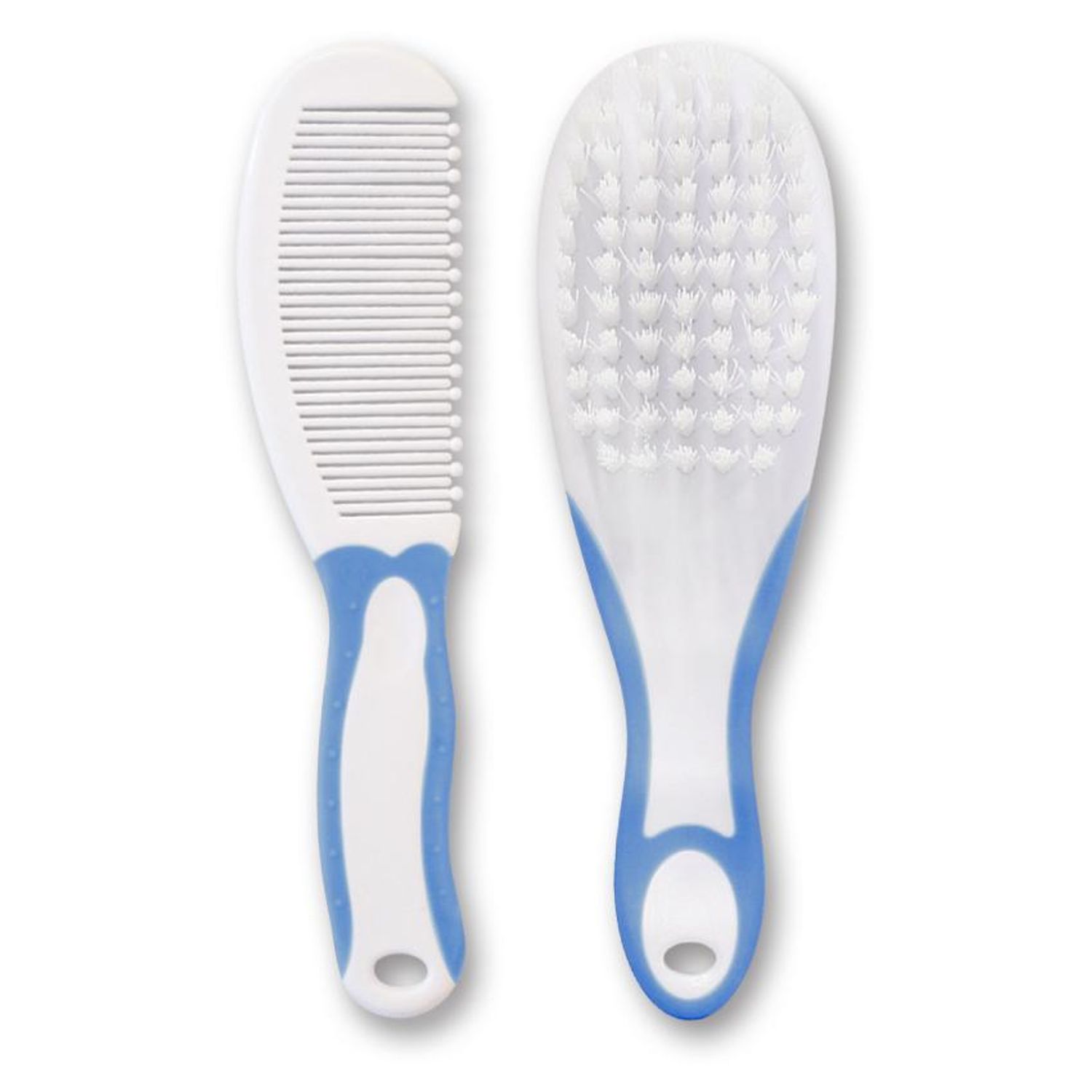 Set perie si piepten, 0 luni+, Blue fotografia produsului