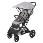 Copertina pentru carucior, model universal, protectie solara, Lines Grey fotografia produsului