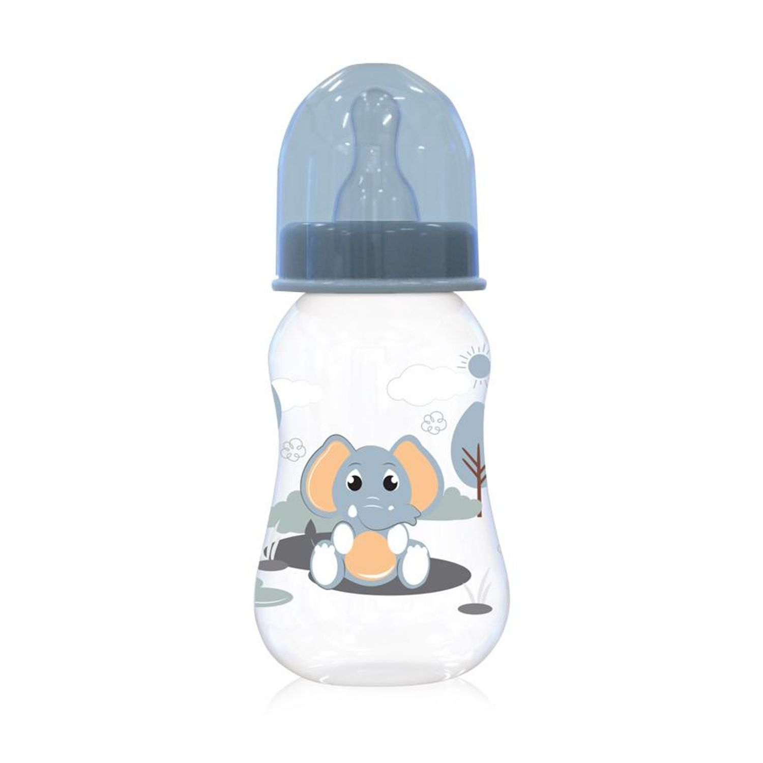 Biberon cu capac, 0 luni+, 125 ml, Moonlight Blue fotografia produsului