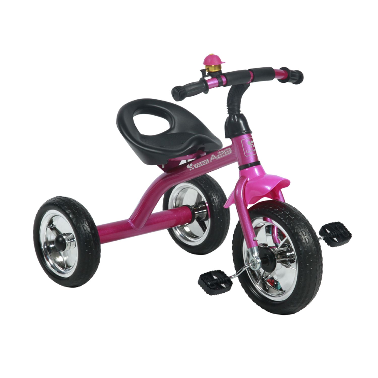 Tricicleta pentru copii, A28, Pink & Black fotografia produsului