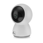 Camera de supraveghere inteligenta, wireless Wi-Fi, transmitere live, Trinity, alb fotografia produsului